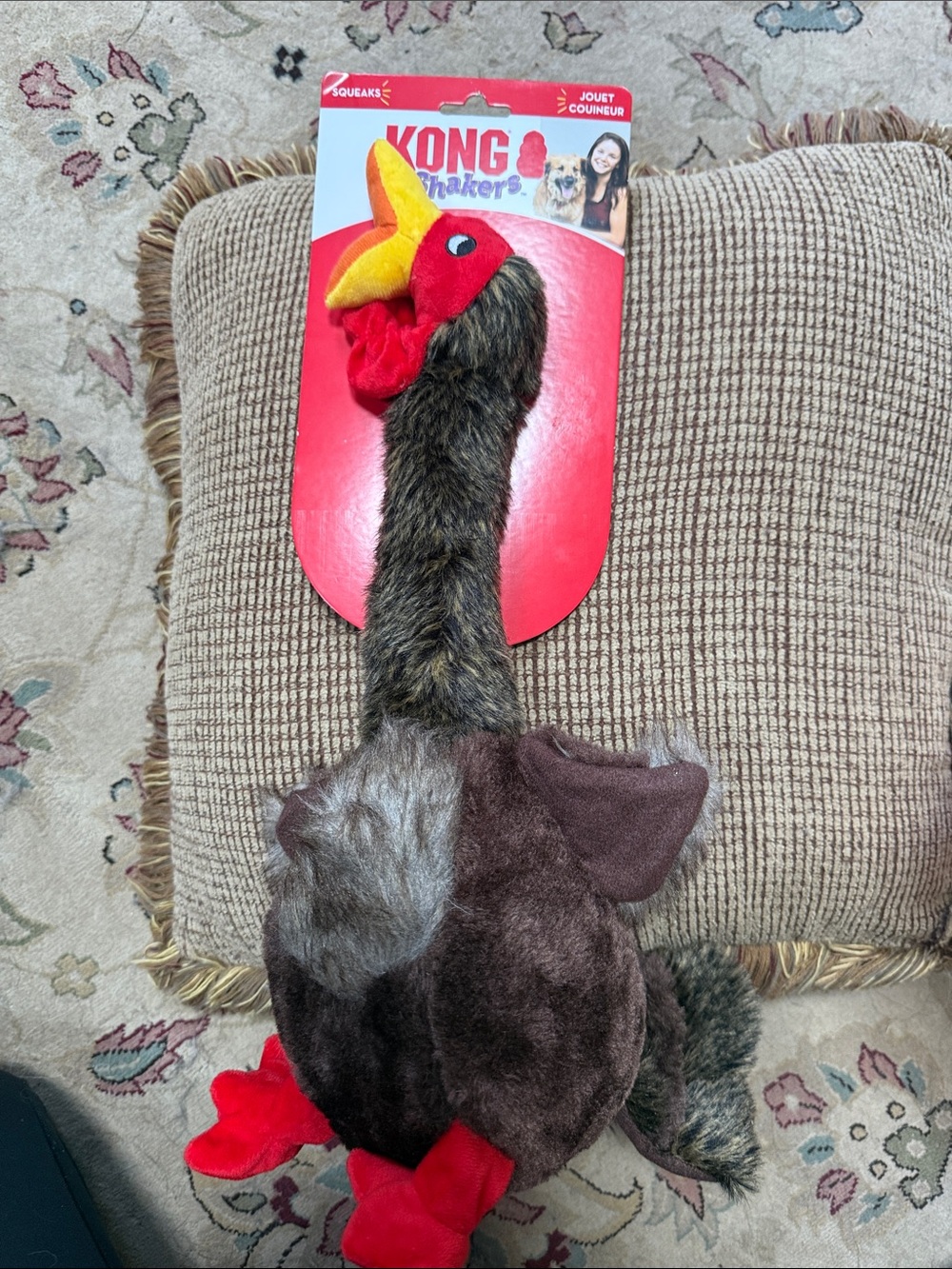 Kong Plush Turkey Dog Toy